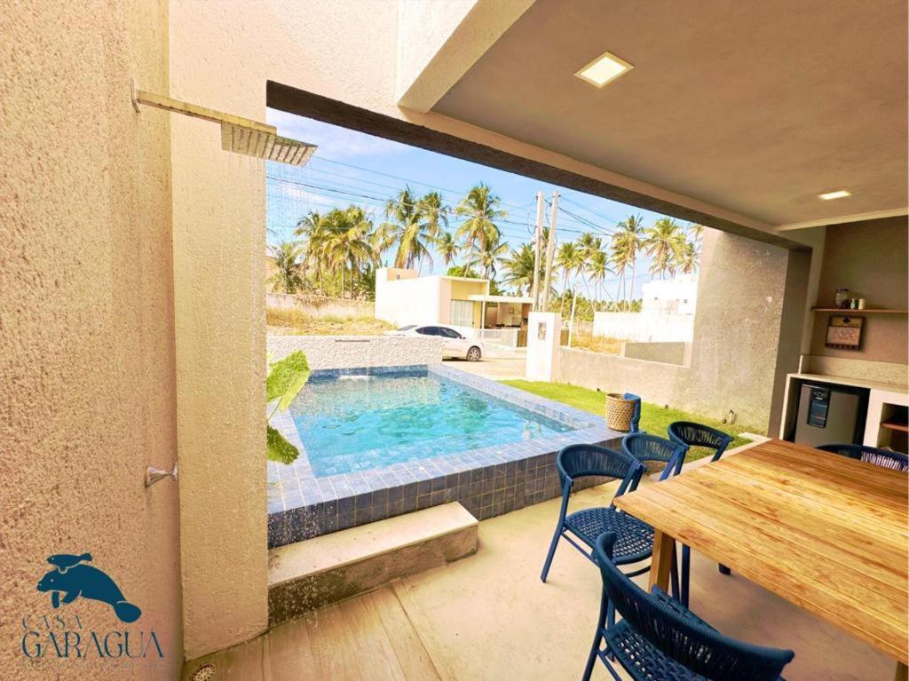 Casa A 1200M Da Praia Do Patacho - Casa Garagua Порту-ди-Педрас Экстерьер фото